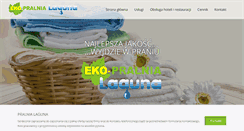 Desktop Screenshot of pralnialaguna.pl